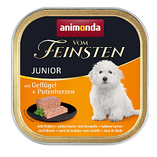 ANIMONDA paštika JUNIOR - drůbeží, krůtí srdce 150g