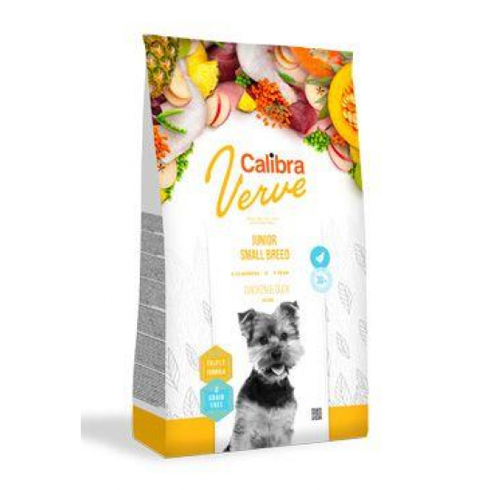 Calibra Dog Verve GF Junior Small Chicken & Duck 1,2 kg