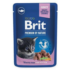 Brit Premium Cat kapsa White Fish for Kitten 100g Brit Premium Cat kapsa White Fish for Kitten 100g