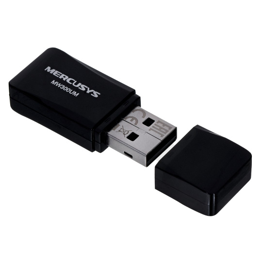 Mercusys MW300UM síťová karta USB 300 Mbit/s