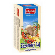 Čaj Apotheke Zázvor a rakytník 20 sacc Čaj Apotheke Zázvor a rakytník 20 sacc