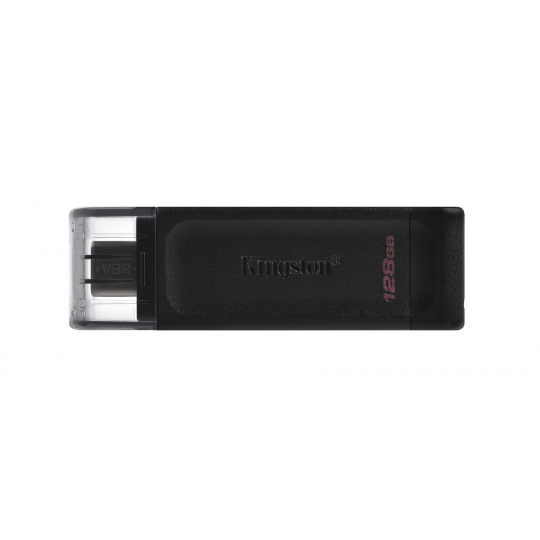 Kingston Technology DataTraveler 70 USB paměť 128 GB USB typu C 3.2 Gen 1 (3.1 Gen 1) Černá