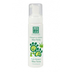 Menforsan Šampon pěnový s Aloe Vera psi a kočky 200ml Menforsan Šampon pěnový s Aloe Vera psi a kočky 200ml