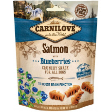 CARNILOVE Fresh Crunchy Salmon+Blueberry pamlsek pro psy - 200 g