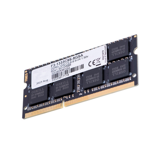 G.Skill 8GB DDR3 DIMM Kit paměťový modul 1 x 8 GB 1333 MHz