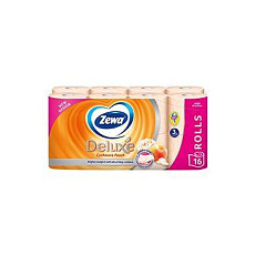 Wc toaletní papír Zewa Deluxe Cashmere Peach 3vrs.16ks