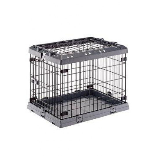 Přepravka SUPERIOR 60 skládací pro psy šedá FP Přepravka SUPERIOR 60 skládací pro psy šedá FP
