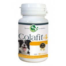 Colafit 4 na klouby pro psy černé/bílé 50tbl Colafit 4 na klouby pro psy černé/bílé 50tbl