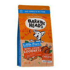 BARKING HEADS Little Paws Bowl Lickin Good Chick 1,5kg