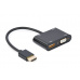 Gembird A-HDMIM-HDMIFVGAF-01 karta/adaptér rozhraní HDMI, VGA