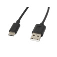 Lanberg CA-USBO-10CC-0018-BK USB kabel USB 2.0 1,8 m USB A USB C Černá