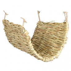 Houpačka/podložka z trávy pro osmáky a krysy 40 x 28 cm Houpačka/podložka z trávy pro osmáky a krysy 40 x 28 cm