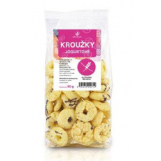 Allnature Kroužky jogurtové 80g Allnature Kroužky jogurtové 80g