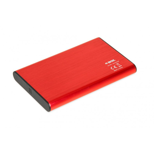 iBox HD-05 HDD/SSD rámeček Červená 2.5"