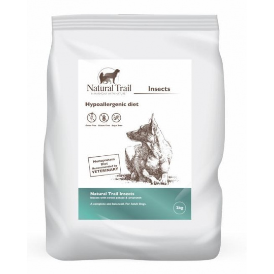 NATURAL TRAIL Premium Insects - suché krmivo pro psy - 2kg