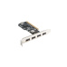 Lanberg PCI-US2-005 karta/adaptér rozhraní Interní USB 2.0