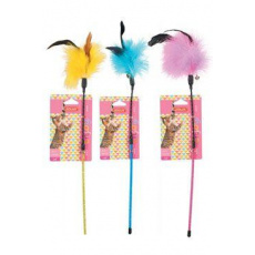 Hračka kočka udice Feather Duster mix barev Zolux Hračka kočka udice Feather Duster mix barev Zolux