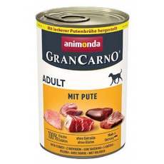 Animonda pies GRANCARNO puszka. ADULT mięso z indyka 400g Animonda pies GRANCARNO puszka. ADULT mięso z indyka 400g