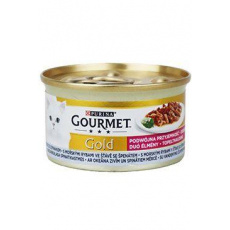 Gourmet Gold konz. kočka pašt. moř.ryby a špenát 85g Gourmet Gold konz. kočka pašt. moř.ryby a špenát 85g