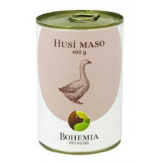 BOHEMIA MASO Husí ve vlastní šťávě 400g BOHEMIA MASO Husí ve vlastní šťávě 400g