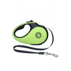 Vodítko samonavíjecí 12kg/3m zeleno/černá Kiwi Vodítko samonavíjecí 12kg/3m zeleno/černá Kiwi